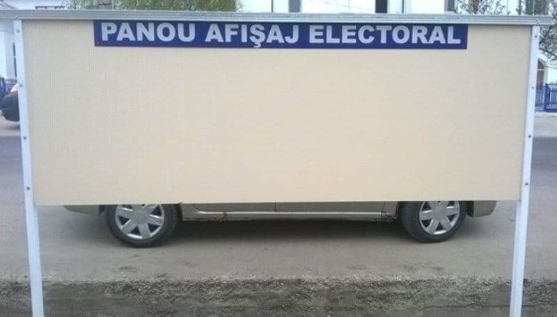 Primaria Dorohoi: Au au fost stabilite locurile publice pentru vizualizajul electoral și amplasarea de panouri electorale