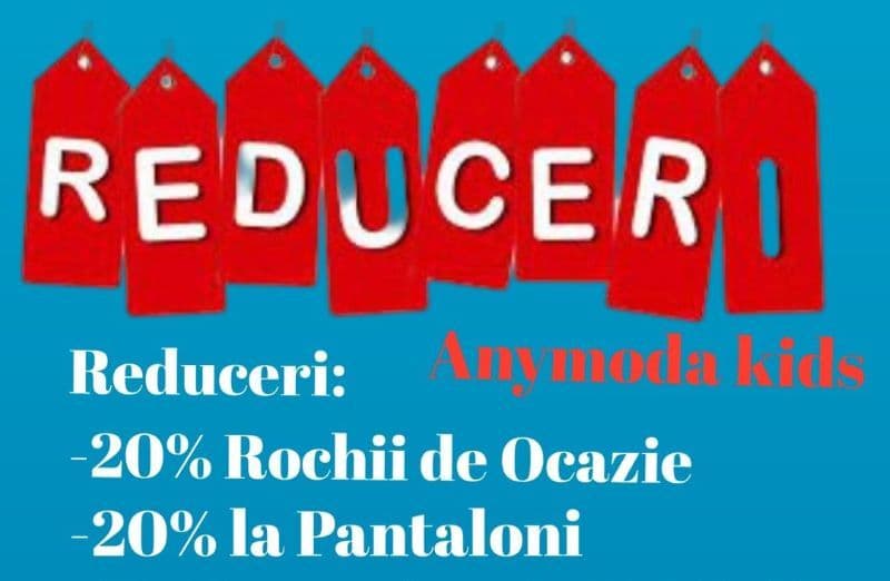 O toamnă plină de reduceri în magazinul nostru de îmbrăcăminte pentru copii, ANYMODA KIDS!