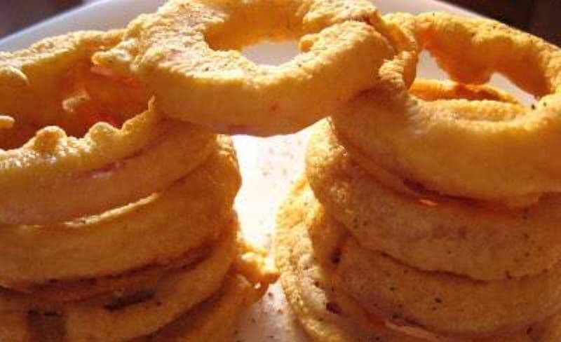Inele de ceapă pane