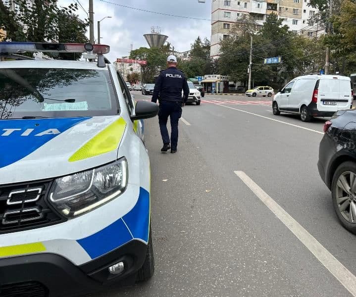 Amplă acțiune de prevenire a accidentelor rutiere desfășurată în tot județul - FOTO