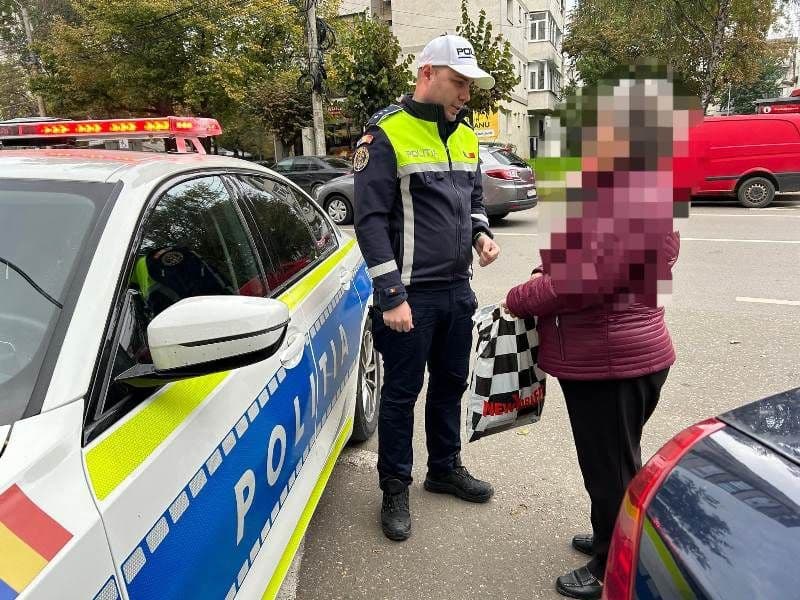 Acțiune a polițiștilor în zona Pieței Centrale