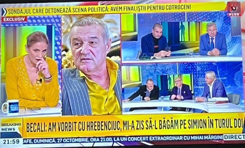 Planul discutat de Hrebenciuc cu Becali: „Haide să-l băgăm pe Simion în turul 2!”