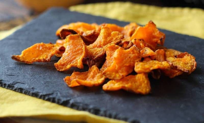 Chipsuri de dovleac în friteuza cu aer