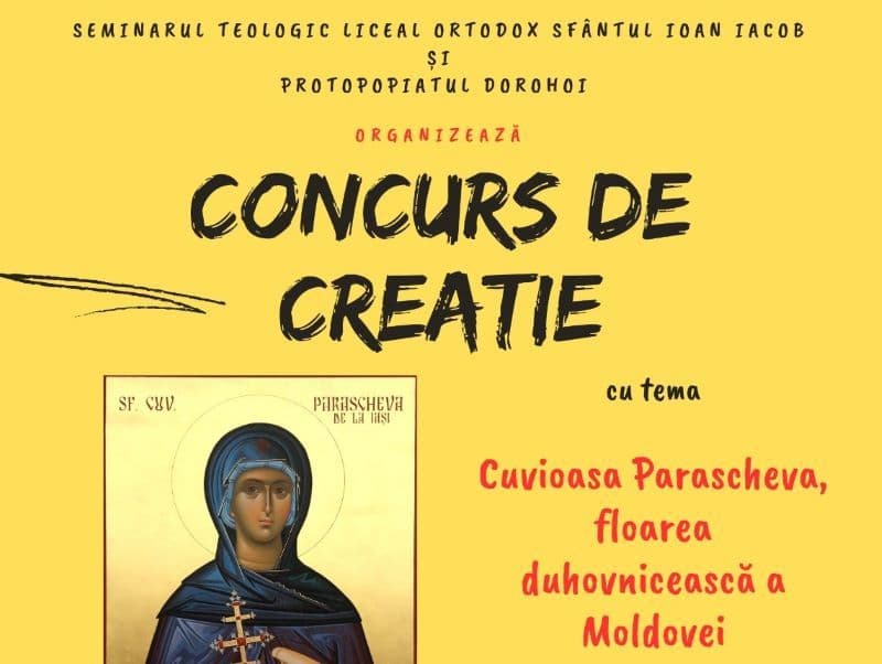 Evaluarea Concursului de creație Cuvioasa Parascheva, floarea duhovnicească a Moldovei, Dorohoi, ediția I, septembrie – octombrie 2024