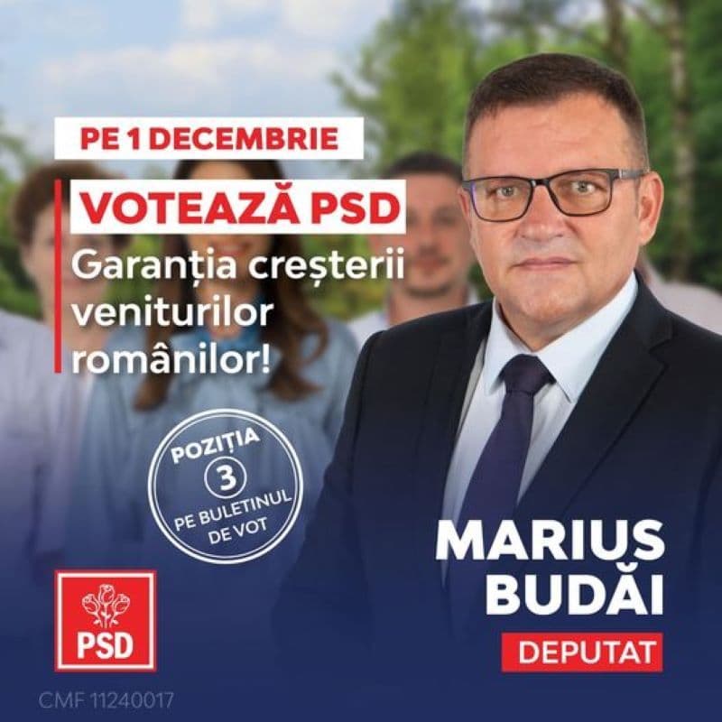 Deputatul PSD Marius Budăi a prezentat propunerile PSD pentru creșterea veniturilor botoșănenilor prin programe de calificare în meserii bine plătite