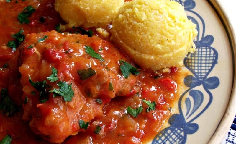 Tocăniță picantă de pui