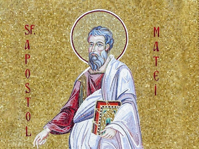 SINAXAR – 16 Noiembrie – Sfântul Apostol și Evanghelist Matei