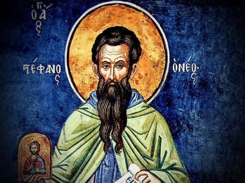 SINAXAR – 28 Noiembrie – Sfântul Cuvios Mucenic Ştefan cel Nou; Sfântul Mucenic Irinarh