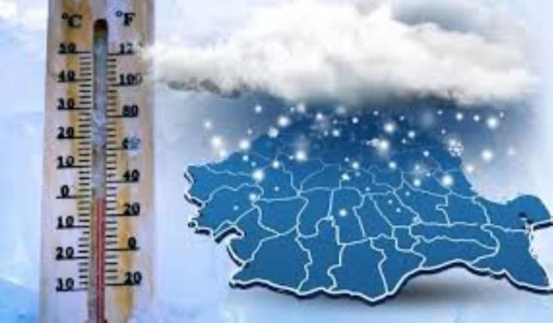 Vremea 25 noiembrie - 23 decembrie. Ce temperaturi vor fi până în ajun de Crăciun