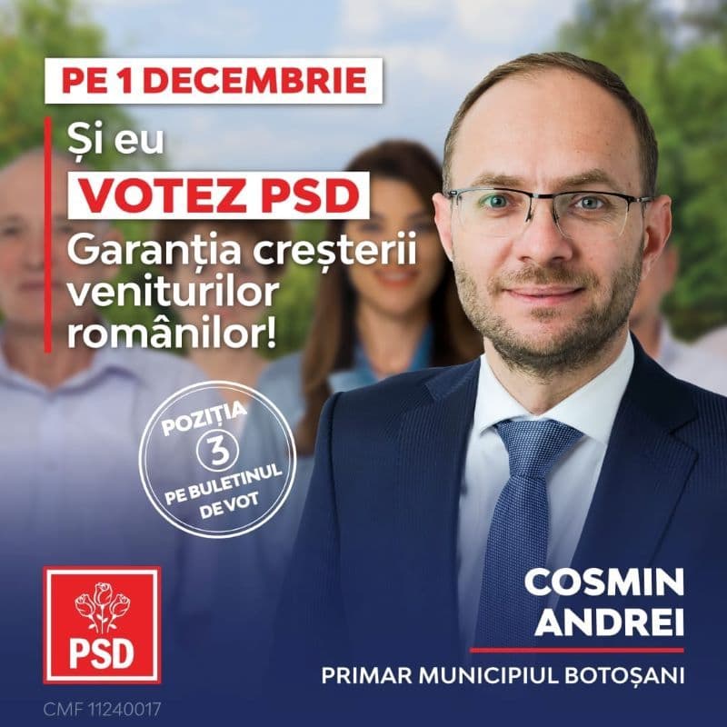 Cosmin Andrei: „Am votat pentru candidatul care a susținut investițiile din orașul nostru și care e garanția că vom realiza Șoseaua nouă de centură...