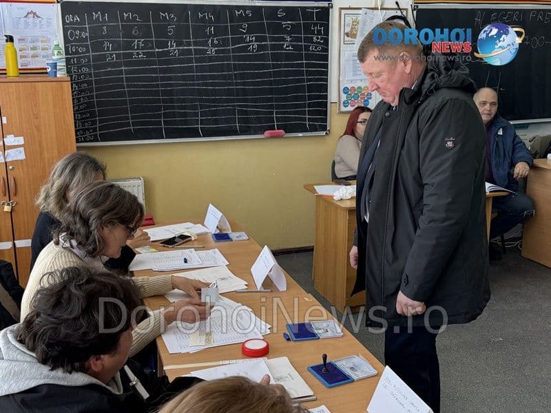 Constantin Bursuc, liderul PNL Dorohoi, a votat pentru stabilitate și pentru un președinte pentru toți românii