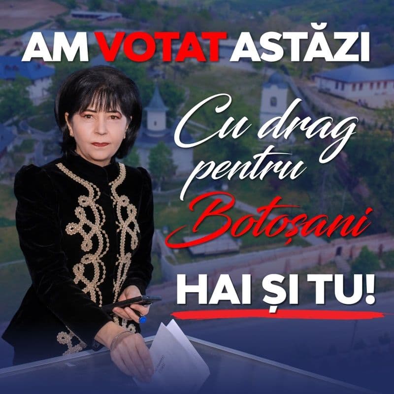 Doina Federovici: Am votat astăzi pentru un președinte care să-i unească pe toți românii în jurul obiectivelor naționale