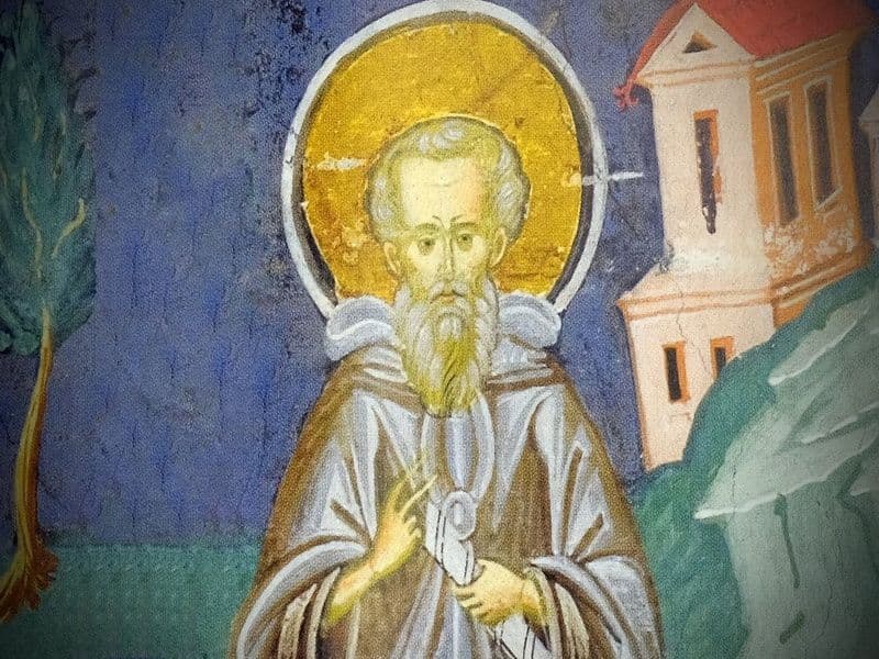 SINAXAR – 5 Decembrie – Sf. Cuv. Sava cel Sfinţit; Sf. Mc. Anastasie (Dezlegare la pește)