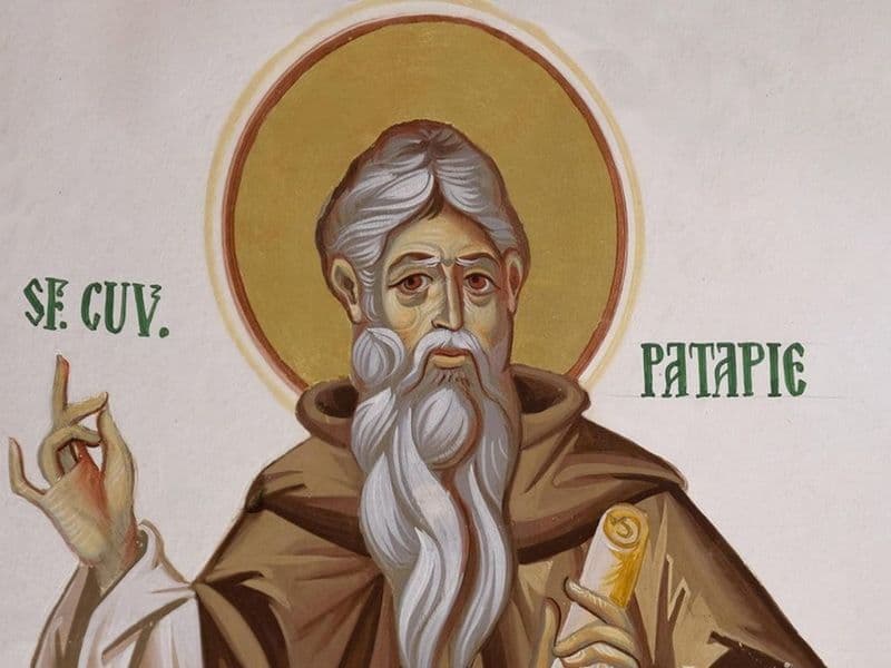 SINAXAR – 8 Decembrie – Sf. Cuv. Patapie; Sf. Ap. Cezar, Tihic şi Onisifor (Dezlegare la pește)