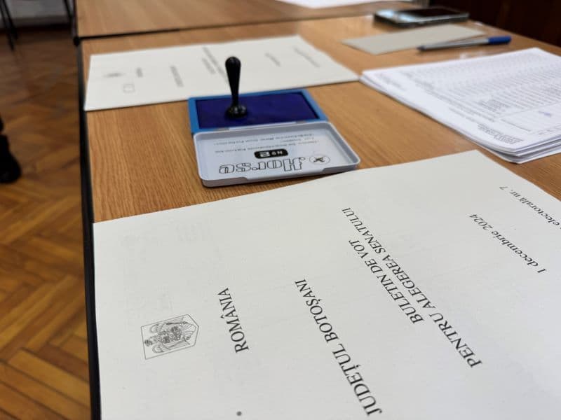 Alegeri parlamentare: Prezența la ora 16:00 în județul Botoșani este de peste 32%