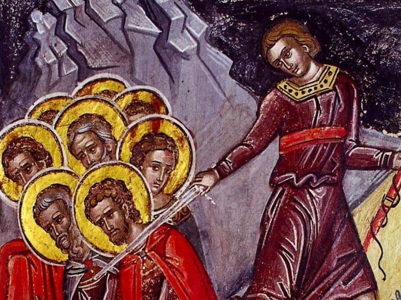 SINAXAR – 23 Decembrie – Sfinţii 10 Mucenici din Creta; Sf. Ier. Pavel, Arhiepiscopul Neocezareei