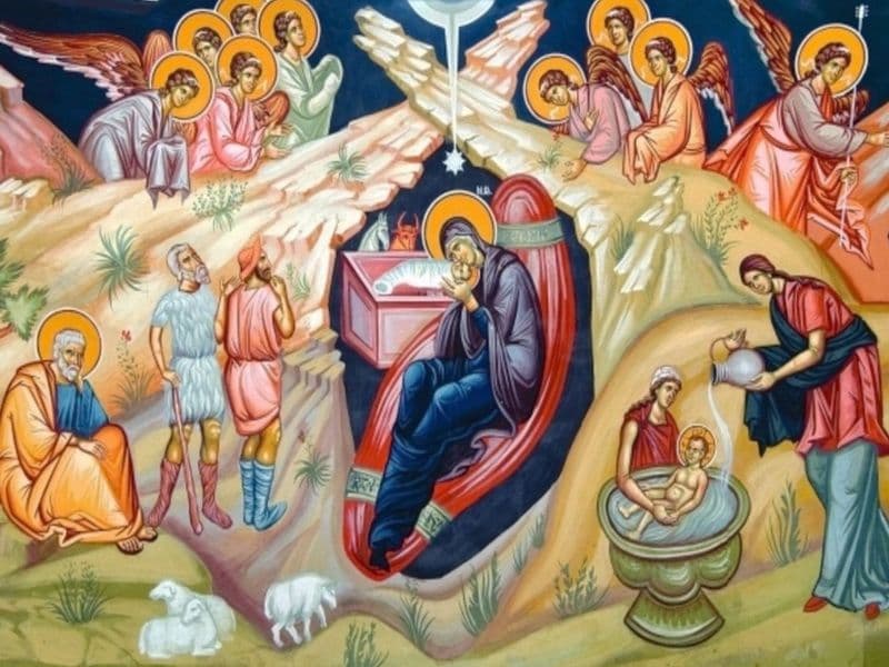 SINAXAR – 25 Decembrie – Nașterea Domnului (Crăciunul)