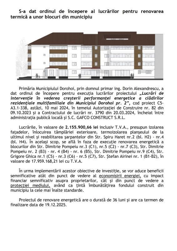 Comunicat_ordin de incepere lucrari_Bloc 2_PNRR