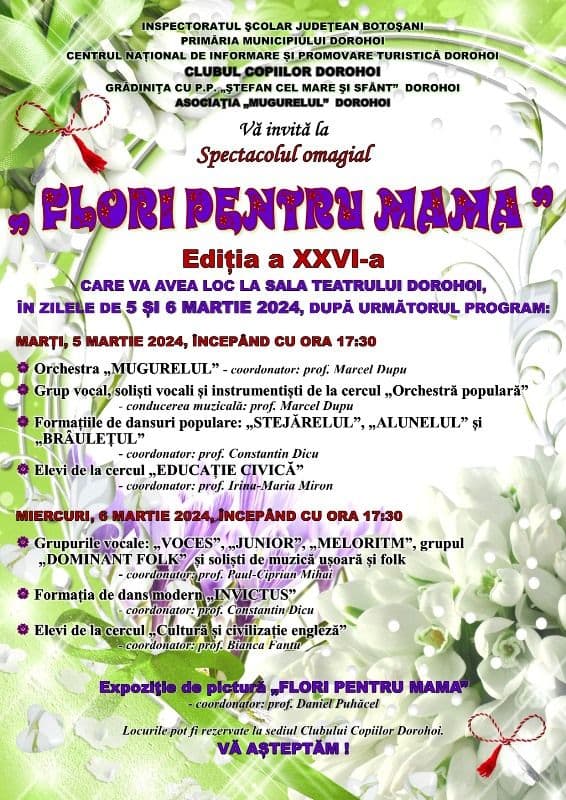 flori pentru mama