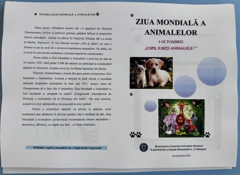 Actiune Ziua mondiala a animalelor_ (3)