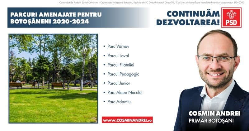 Parcuri realizate