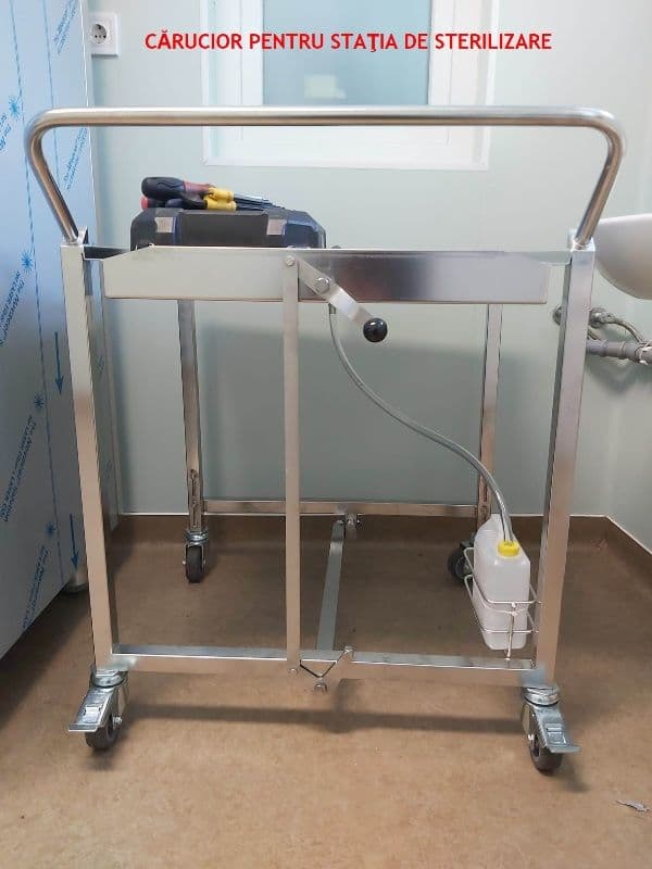 Carucior - statie de sterilizare