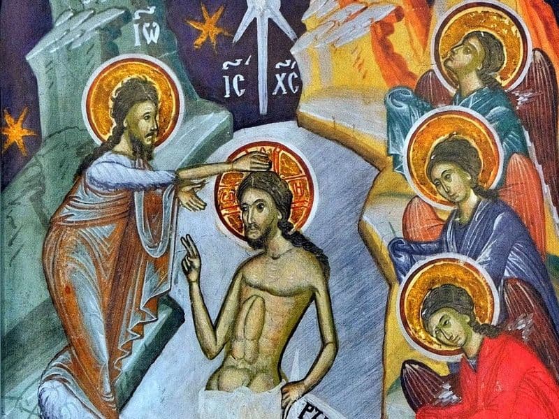 SINAXAR – 6 Ianuarie – Botezul Domnului (Boboteaza – Dumnezeiasca Arătare)