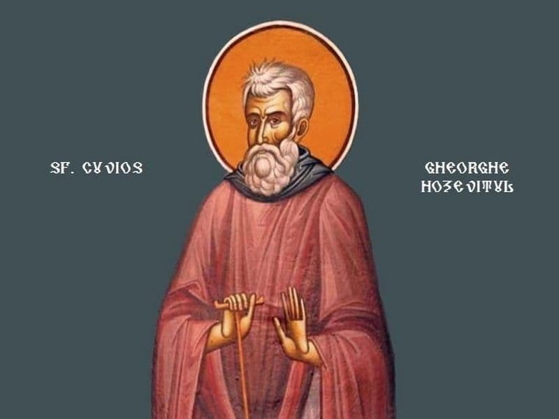SINAXAR – 8 Ianuarie – Sf. Cuv. Gheorghe Hozevitul; Sf. Cuv. Domnica