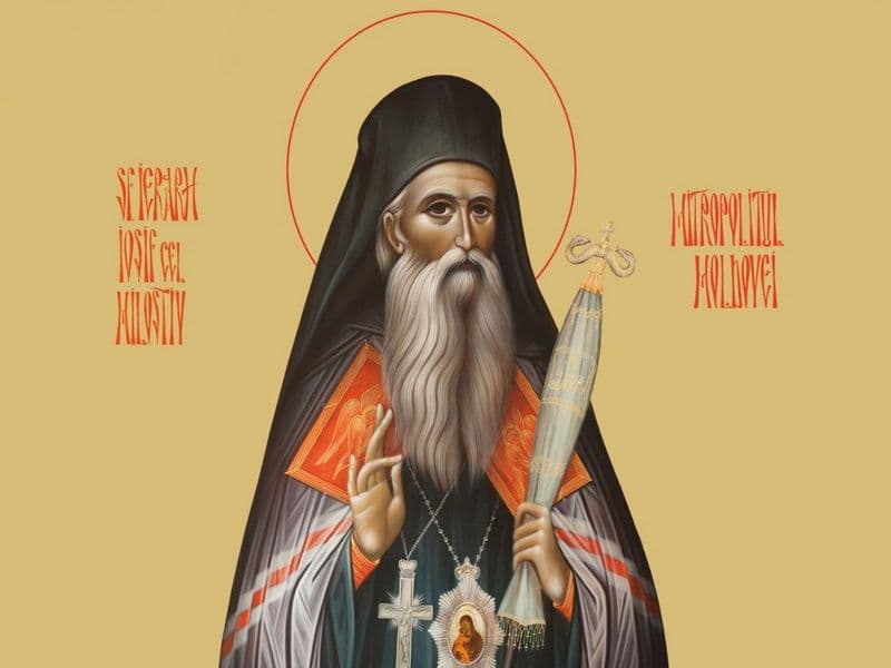 SINAXAR – 26 Ianuarie – Sf. Ier. Iosif cel Milostiv, Mitropolitul Moldovei; Sf. Cuv. Xenofont
