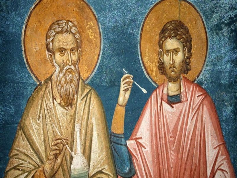 SINAXAR – 31 Ianuarie – Sf. Mc. doctori fără de arginţi Chir şi Ioan