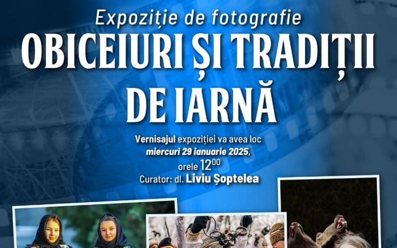 Vernisajul expoziției de fotografie „Obiceiuri și tradiții de iarnă” 