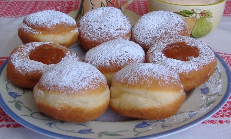 Gogoși pufoase din aluat cu cartofi fierți
