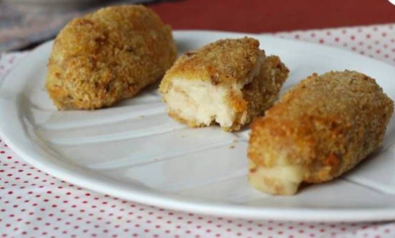 Crochete cu suncă la air fryer