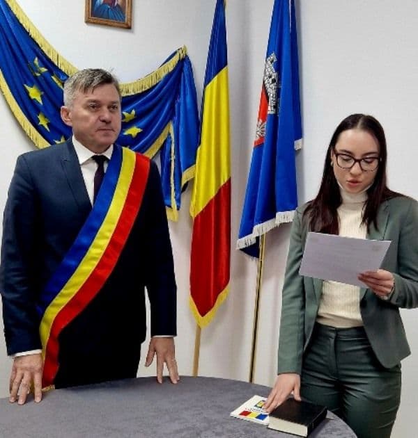 Bianca Gheorghe, noul funcționar public al Primăriei comunei Ibănești - FOTO