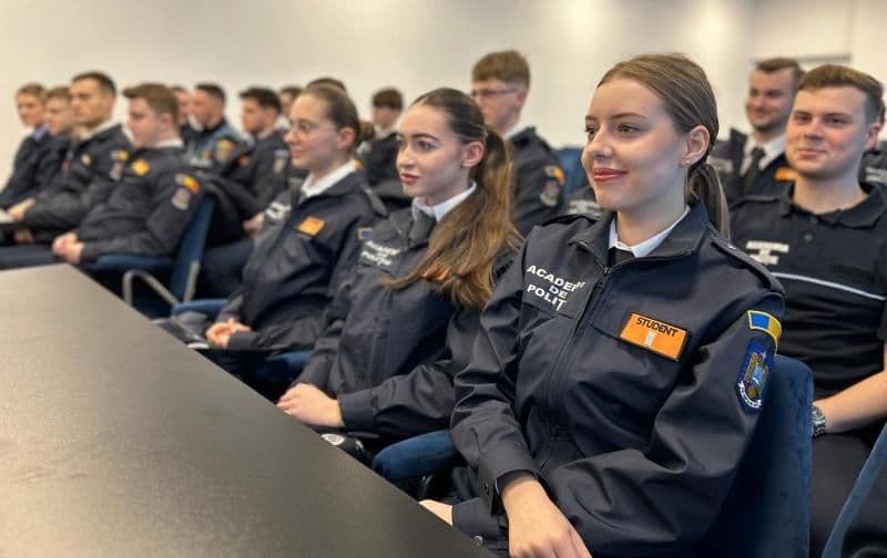Viitori ofițeri de poliție, în practică la I.P.J BOTOȘANI - FOTO