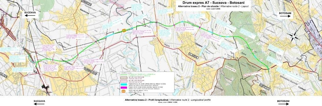 S-a stabilit traseul Drumului Expres Botoșani – Suceava