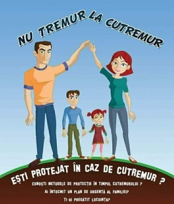 Cutremur în zona seismică Vrancea, Buzău: informare preventivă