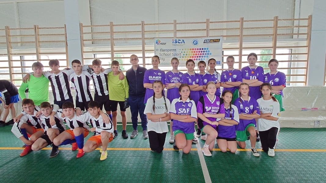 Bucuria sportului şcolar la Școala Dumbrăvița - FOTO