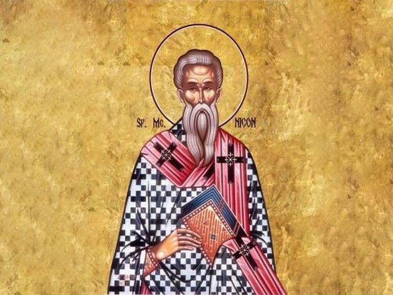 SINAXAR – 23 Martie – Sf. Cuv. Mc. Nicon şi ucenicii lui (Duminica a III-a din Post - a Sf. Cruci)