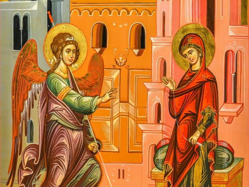 SINAXAR – 25 Martie – Buna Vestire (Dezlegare la peşte)