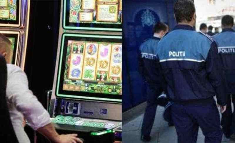 Sălile de jocuri de noroc verificate de polițiști 