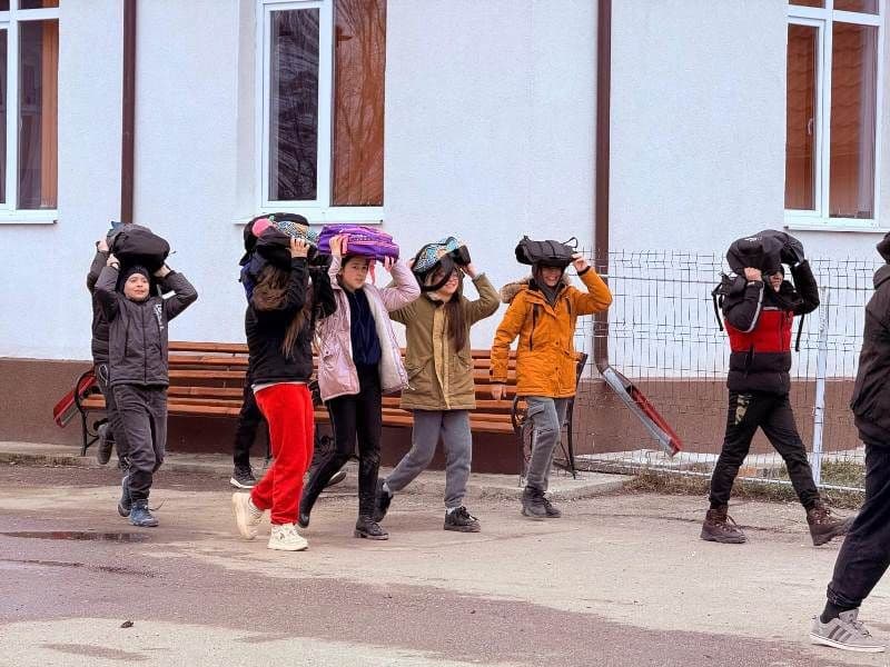 Peste 200 de elevi evacuați în timpul unui exercițiu organizat la Școala Gimnazială „Academician Alexandru Zub” Maghera - FOTO