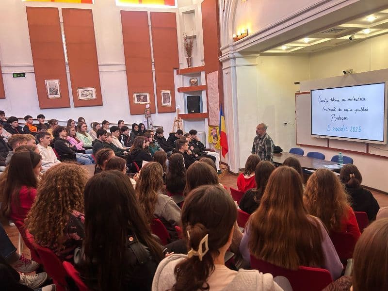 ATOP (Autoritatea Teritorială de Ordine Publică) la Colegiul Național „Grigore Ghica” Dorohoi - FOTO