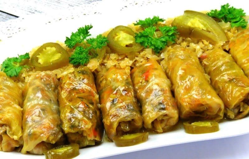 Sarmale de post cu ciuperci