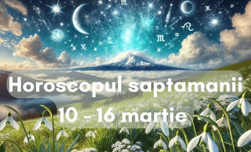 Horoscopul săptămânii 10-16 martie: O săptămână plină de evenimente astrologice, care vor influența zodiile pe mai multe planuri