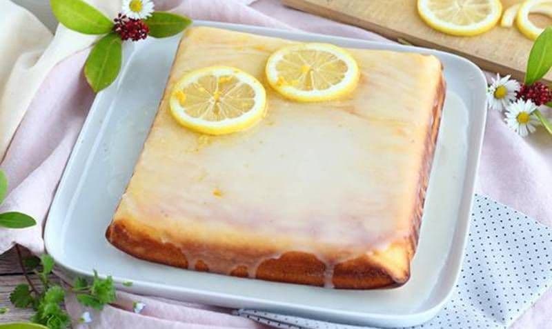 Brownie cu lămâie