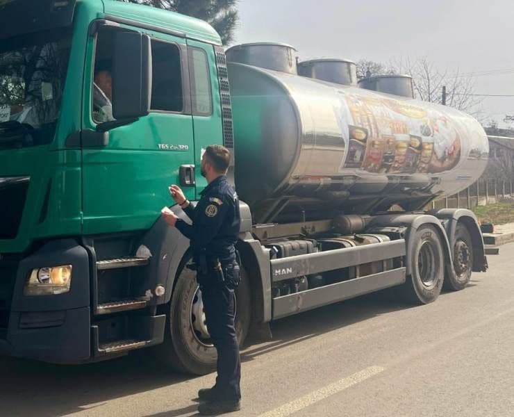 Acțiunea „Blocada” desfășurată de polițiști la Hlipiceni 