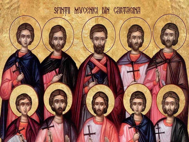 SINAXAR – 10 Aprilie – Sfinţii Mucenici Terentie, Pompei, African, Maxim şi Dima