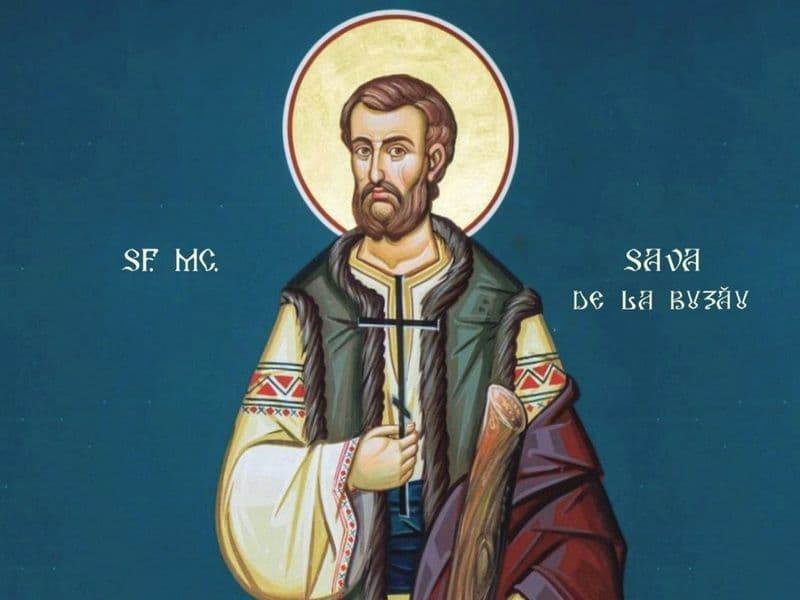 SINAXAR – 12 Aprilie – Sfântul Mucenic Sava de la Buzău; Sâmbăta lui Lazăr