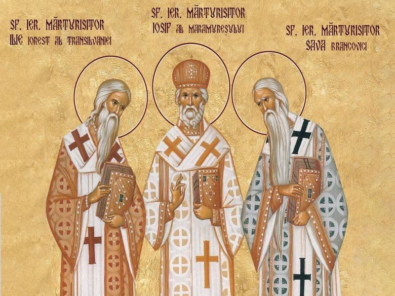 SINAXAR – 24 Aprilie – Sfinţii Ierarhi Ilie Iorest, Simion Ştefan şi Sava Brancovici